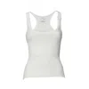Courrèges Buckle 90's Ribbed White In White