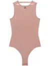 Courrèges Buckle Checked Body In 褐色