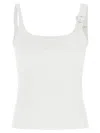 Courrèges Buckle 90s Top In White