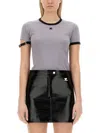 Courrèges Courreges Women Mini Reedition Skirt In Black