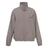 Courrèges Courreges Buckle Houndstooth Bomber Jacket Women In Brown