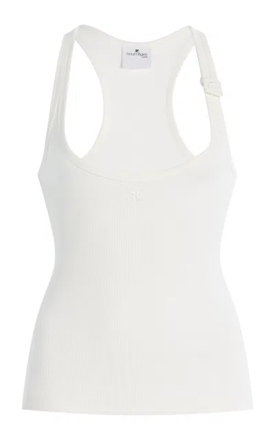 Courrèges Courreges Women Tank Top In White