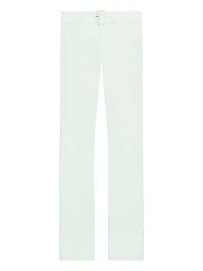 Courrèges Buckled Trousers In Green