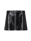 Courrèges Buckled Zipped" Mini Skirt