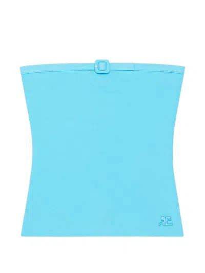 Courrèges Top Mit Schnallendetail In Multi