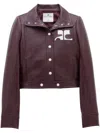 Courrèges Logo-patch Cropped Jacket