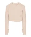 Courrèges Button Jacket In Pink