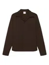 Courrèges Button-up Shirt In Brown
