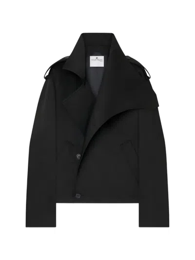 Courrèges Buttoned Jacket In Neutral