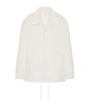 Courrèges Buttoned Shirt Jacket In White