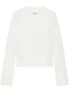 Courrèges Buttoned Tailored Jacket In White