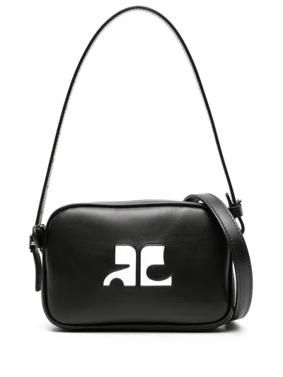 Courrèges Camera Bag In Black