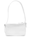 Courrèges Camera Leather Shoulder Bag In White