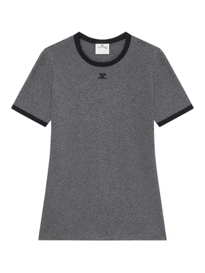 COURRÈGES REEDITION CONTRAST TEE