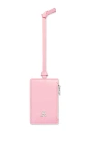 Courrèges 皮革卡夹 In Pink