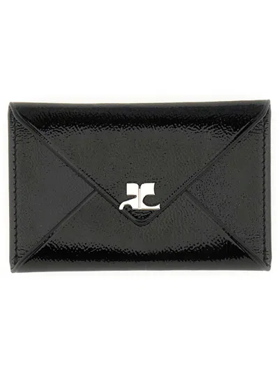 Courrèges Card Holder With Logo