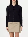 Courrèges Cardigan  Woman Color Navy In Navy
