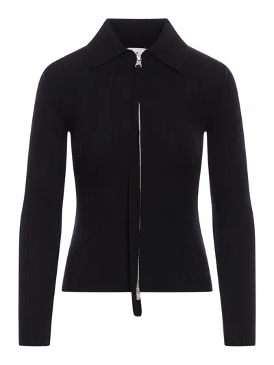COURRÈGES CARDIGAN WITH ZIP