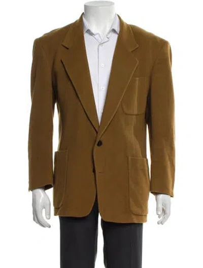 Pre-owned Courrèges Cashmere Blazer In Brown