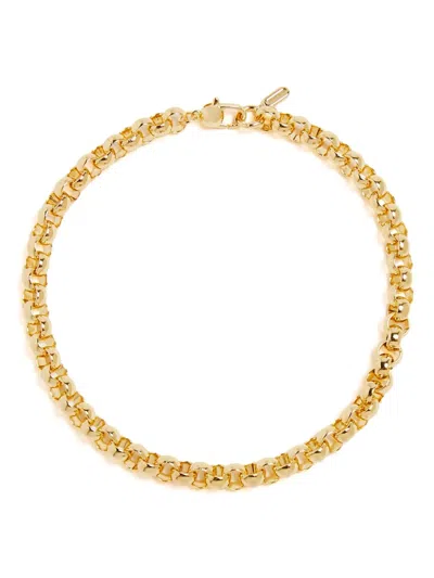 Courrèges Chain-link Necklace In 金色