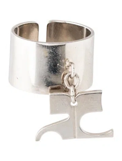 Pre-owned Courrèges Charm Cocktail Ring In Multicolor