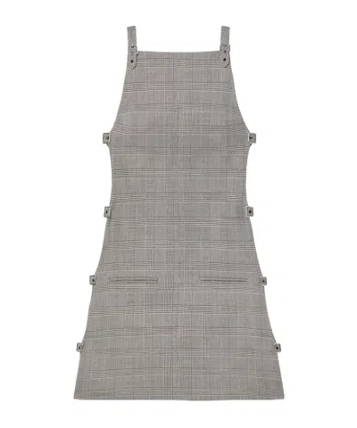 Courrèges Checked Wool Dress