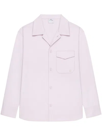 Courrèges Chest-pocket Shirt In Neutral