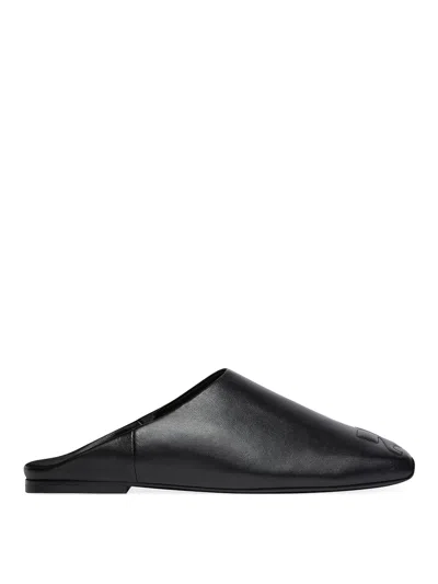 Courrèges Courregès Heritage Shadow Mules In Black