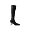 Courrèges Circle Boots - Courreges - Synthetic Leather - Black
