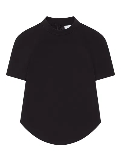 COURRÈGES COURRÈGES CIRCLE HERITAGE CREPE TOP