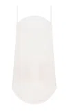 Courrèges Circle Lace Dress In White
