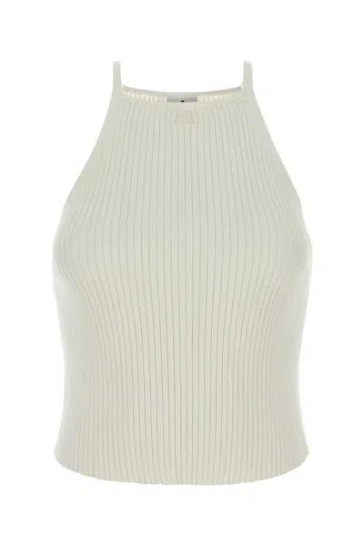 Courrèges Courreges Women White Viscose Blend Tank Top