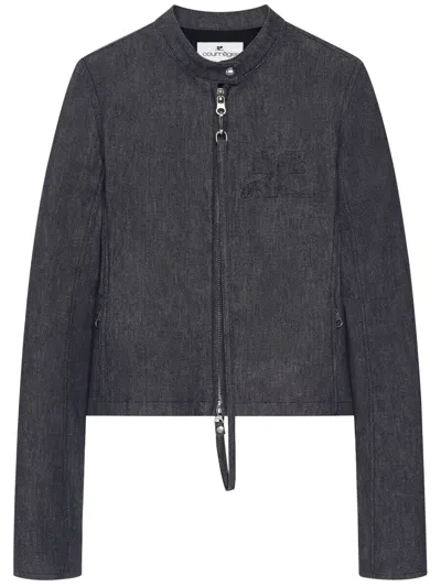 Courrèges City Jacket In Grey