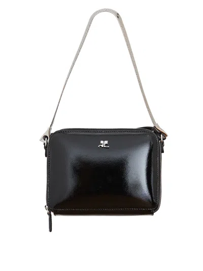COURRÈGES COURREGÈS CLOUD BAG WITH CHAIN