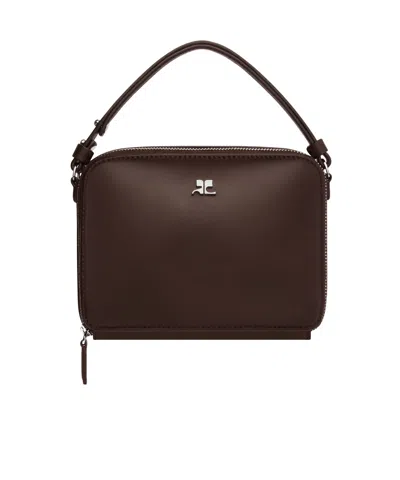 Courrèges Cloud Chained Bag In Black
