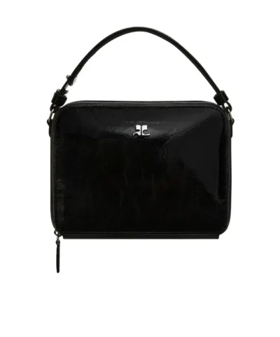 Courrèges Cloud Chained Bag In Black