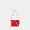 Courrèges Courregès Cloud Chained Purse In Red