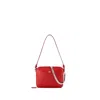 Courrèges Cloud Chained Purse - Leather - Red In Red
