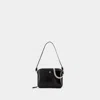 Courrèges Courregès Cloud Chained Naplack Purse In Black