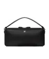 Courrèges Leather Cloud Reflex Shoulder Bag In Black