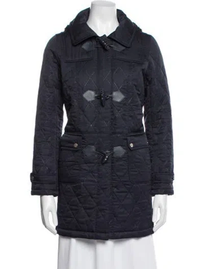 Pre-owned Courrèges Coat In Blue