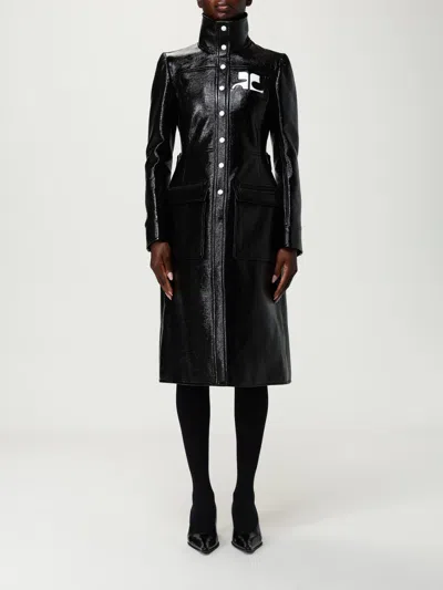 COURRÈGES JACKET COURRÈGES WOMAN COLOR BLACK,H23725002