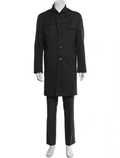 Pre-owned Courrèges Coat In Grey