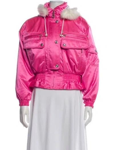 Pre-owned Courrèges Coat In Pink