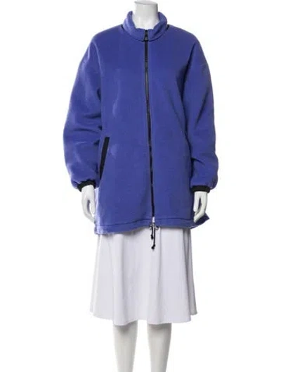 Pre-owned Courrèges Coat In Purple