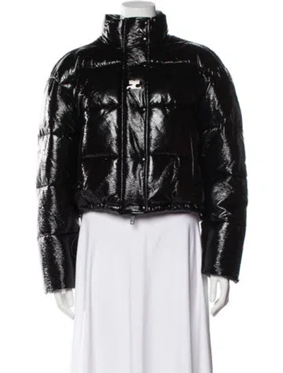 Pre-owned Courrèges Coat W/ Tags In Black