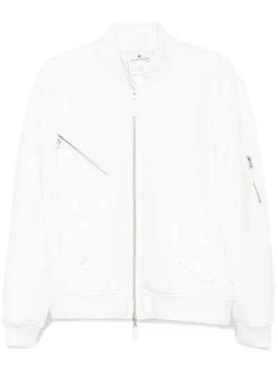 Courrèges Cocoon Bomber Jacket In White