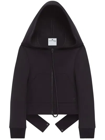 Courrèges Cocoon Jacket In Brown