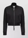 Courrèges Scuba Bomber Jacket Casual Jackets And Parka Black