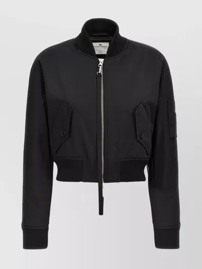 COURRÈGES COLLAR HIGH BOMBER JACKET